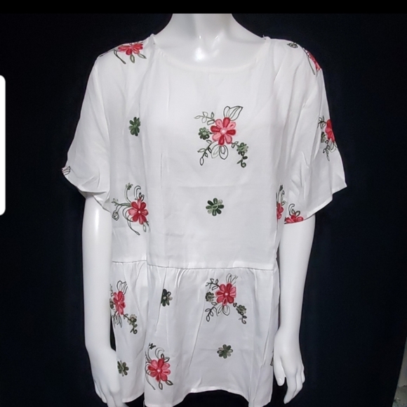 Shein boho peplum top - Picture 4 of 5